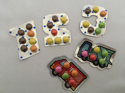 ナンバーチョコ