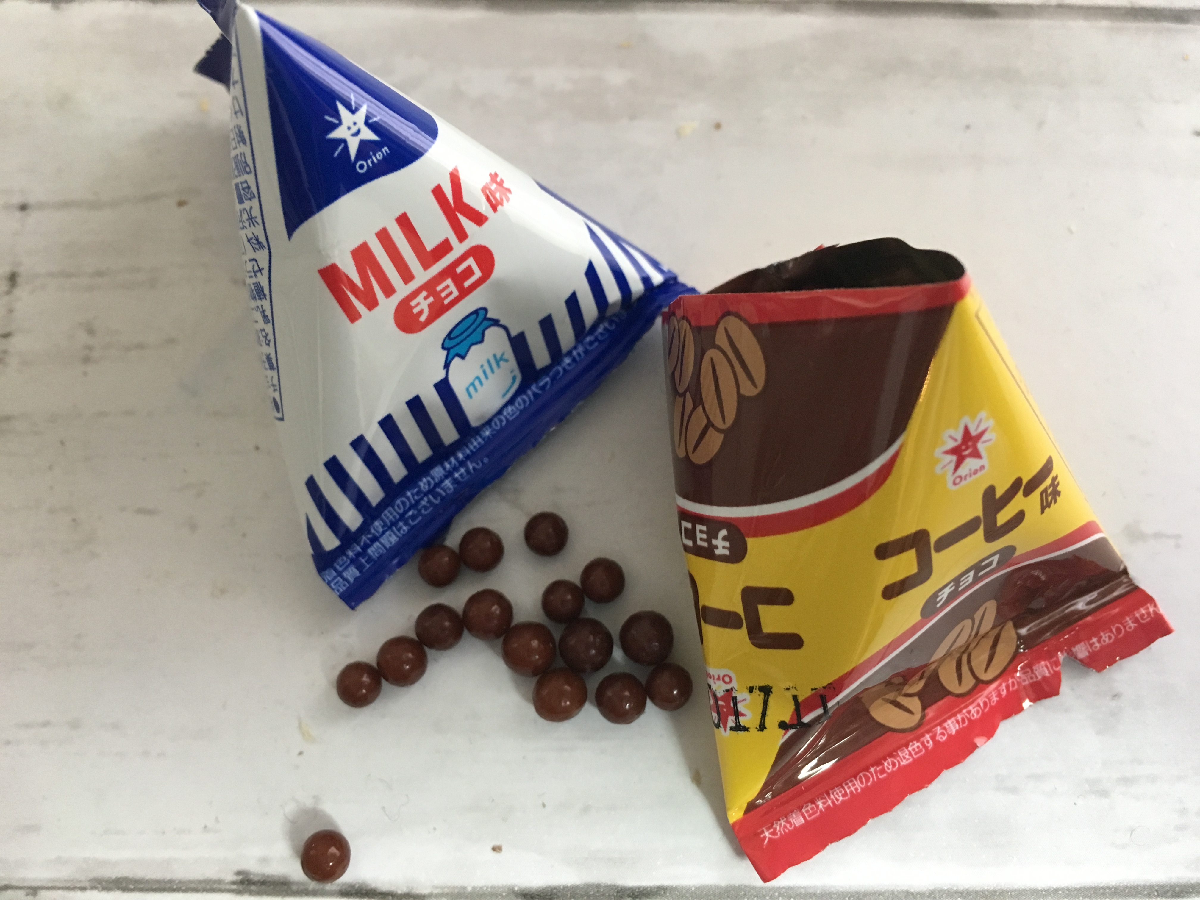 ミルク味チョコ